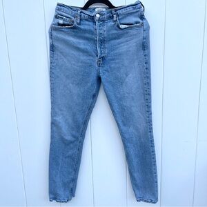 Agolde Women's Skinny Jeans - Light Blue